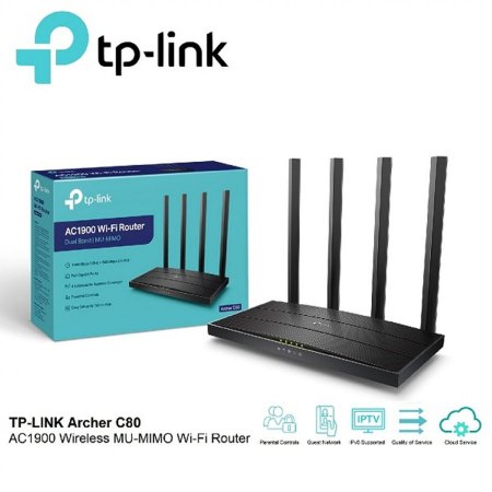 TP-link AC1900 Wi-FI Router  Archer C80