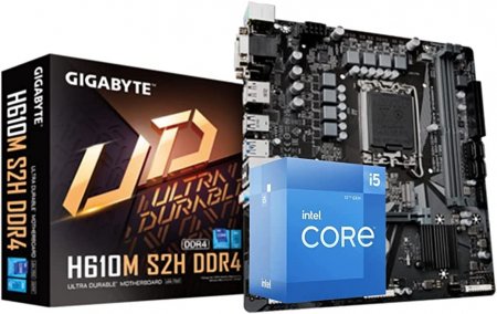 Intel Core i5 12400F Tray Gigabyte H610