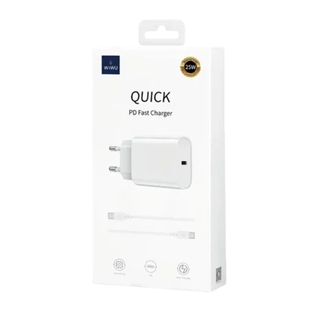 WiWU-Quick-PDFast-ChargerWith-Cable-TypeC-To-Type-CU023-25W