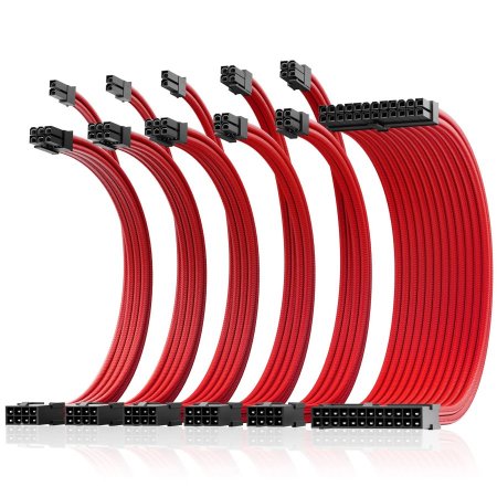 PSU Extension Cable 6KIT - Red