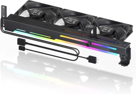 Graphics Card Companion With Holder for Cooling