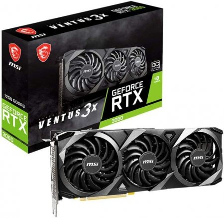 MSI GeForce RTX™ 3060 VENTUS 3X 12G OC