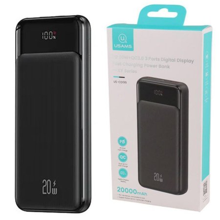 USAMS Power Bank 20000mAh