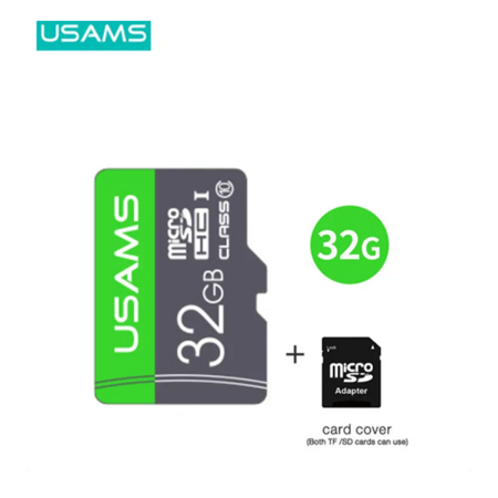 USAMS ZB118 High Speed TF Card 32G +Adapter